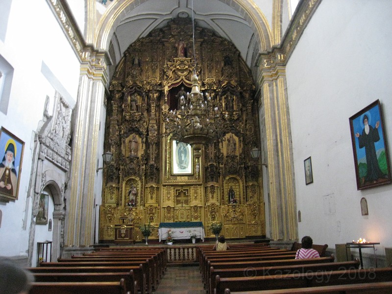 Mexico Pyramids - Mexico City 2009 1285.jpg - A trip to the Teotihuacan area of Mexico to visit the pyramids. A vast complex and a great climb to the top. This was followed by lunch in a cave, then a visit to the historical center of Mexico City. March 2009.